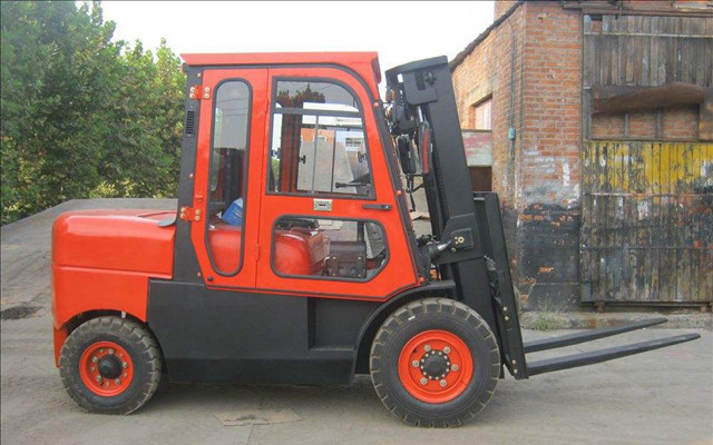 forklift steering wheel play method