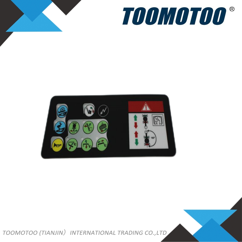 OEM&Alt Quality Forklift Spare Parts Total Source 9209338 Sticker On the Control Panel(Electric Diesel)