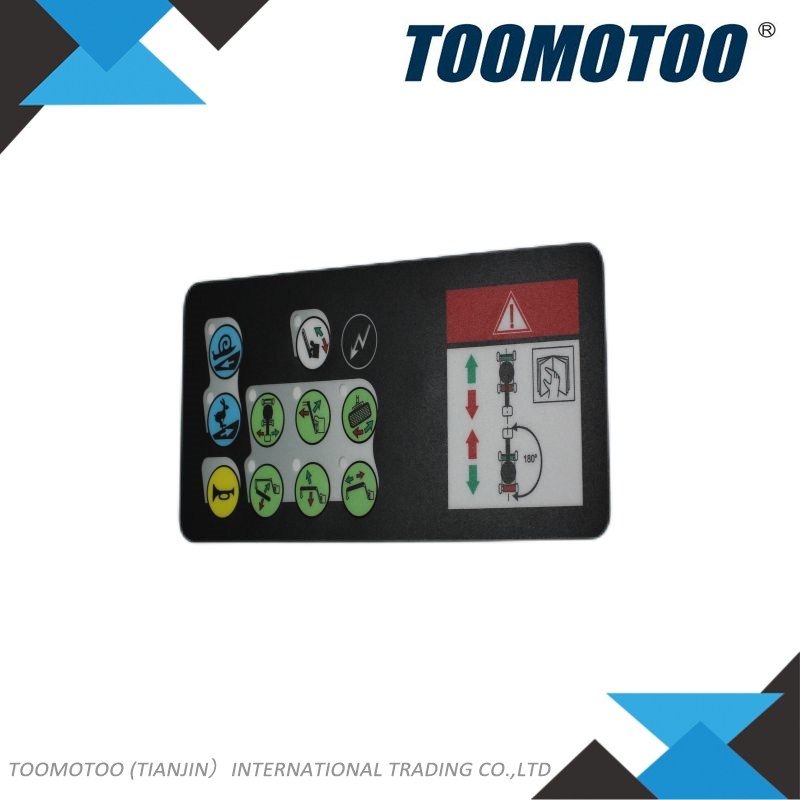 OEM&Alt Quality Forklift Spare Parts Total Source 9209338 Sticker On the Control Panel(Electric Diesel)