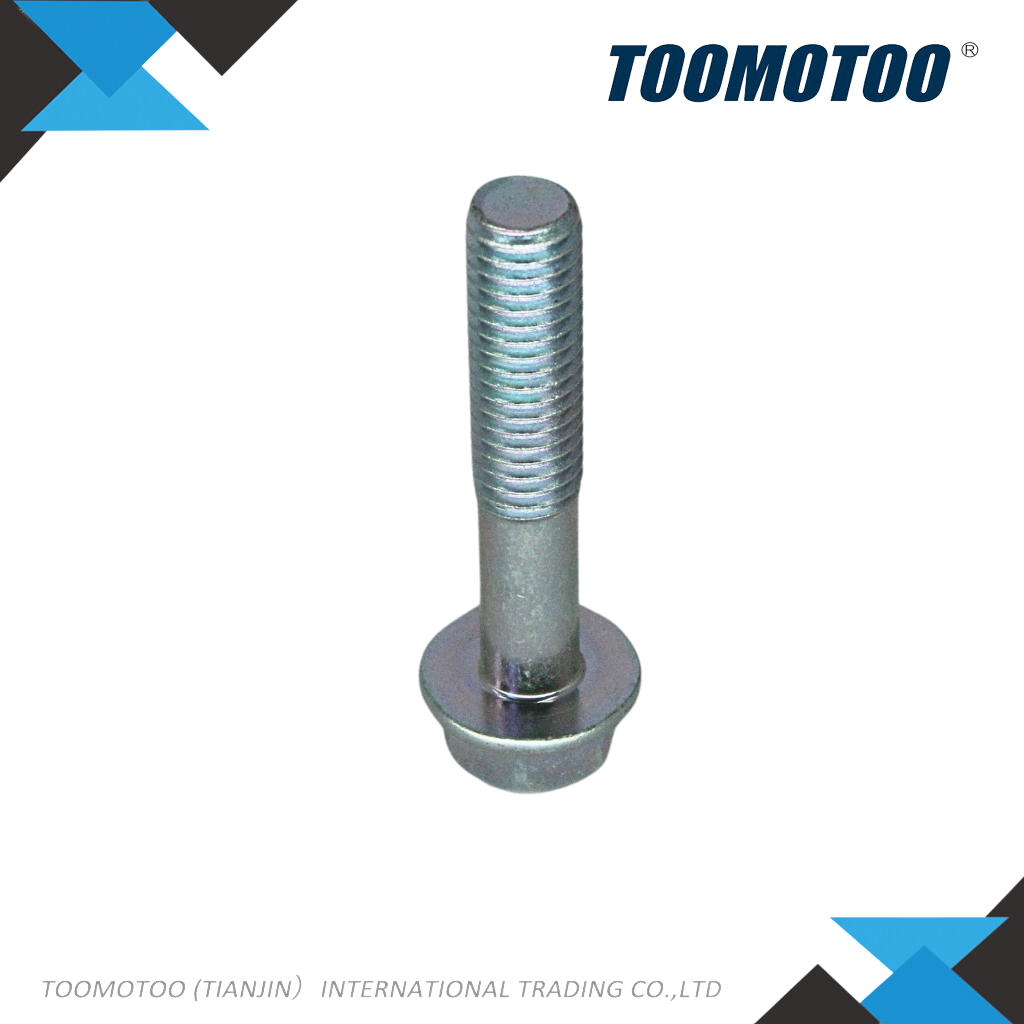 OEM&Alt Quality Forklift Spare Part Linde Ym26106080402 Hexagon Head Bolt (Electric Diesel)Basic Info. Model NO. YM26106080402 Surface Treatment Oxygenation Customized Customized Standard Standard Specification Weight (kg): 0, 02 Trademark TOOMOTOO Origin China HS Code 84312090 Production Capacity 500 PCS/Month Packaging & Delivery Package Size 10.00cm * 10.00cm * 10.00cm Package Gross Weight 1.000kg Product Description Product Description     Helix angle	right-handed Metric diameter of the thread D1-M (mm)	8 External thread type TA1	M8 Metric length between head and end L1-M (mm)	40 Fully threaded	NO Type of bolt head	A2 Type of bolt end	standard Metric pitch PM (mm)	1.25 Strength class SP-CL	8.8 Type of material	steel Largest metric spanner width WAF-M (mm)	12 Thread locker present on the thread	NO Movable lock washer present	NO DIN	6921 OEM&Alt Quality Forklift Spare Part Linde Ym26106080402 Hexagon Head Bolt (Electric Diesel) Main Products OEM&Alt Quality Forklift Spare Part Linde Ym26106080402 Hexagon Head Bolt (Electric Diesel)  Conpany Introduction OEM&Alt Quality Forklift Spare Part Linde Ym26106080402 Hexagon Head Bolt (Electric Diesel) TOOMOTOO (Tianjin)International trading Co.,Ltd is located in Shuangxin Street, Jinnan District, Tianjin, China. The transportation is very convenient, only 50 minutes drive from Tianjin port, 10 minutes from the urban district, and  20 minutes from Binhai International Airport. We provides spare parts, technical support and product development for forklifts of various brands. Focusing on forklift parts, we are committed to providing quality parts for forklifts worldwide.  What we do TOOMOTOO provides Parts and accessories for German brand forklifts, such as STILL, LINDE and JUNGHEINRICH. Parts for American brand forklifts, such as HYSTER-YALE, CLARK and CROWN. Parts and accessories applicable to Japanese brand forklifts, such as TOYOTA, NICHIYU, KOMATSU and TCM. Parts for Chinese brand forklifts, such as HELI, HANGCHA, LONKING, LIUGONG and EP.  Our partners  OEM&Alt Quality Forklift Spare Part Linde Ym26106080402 Hexagon Head Bolt (Electric Diesel)  Packaging & Shipping OEM&Alt Quality Forklift Spare Part Linde Ym26106080402 Hexagon Head Bolt (Electric Diesel)OEM&Alt Quality Forklift Spare Part Linde Ym26106080402 Hexagon Head Bolt (Electric Diesel)  Certifications OEM&Alt Quality Forklift Spare Part Linde Ym26106080402 Hexagon Head Bolt (Electric Diesel)  Exhibitions OEM&Alt Quality Forklift Spare Part Linde Ym26106080402 Hexagon Head Bolt (Electric Diesel) OEM&Alt Quality Forklift Spare Part Linde Ym26106080402 Hexagon Head Bolt (Electric Diesel) OEM&Alt Quality Forklift Spare Part Linde Ym26106080402 Hexagon Head Bolt (Electric Diesel)   Team of TOOMOTOO OEM&Alt Quality Forklift Spare Part Linde Ym26106080402 Hexagon Head Bolt (Electric Diesel)