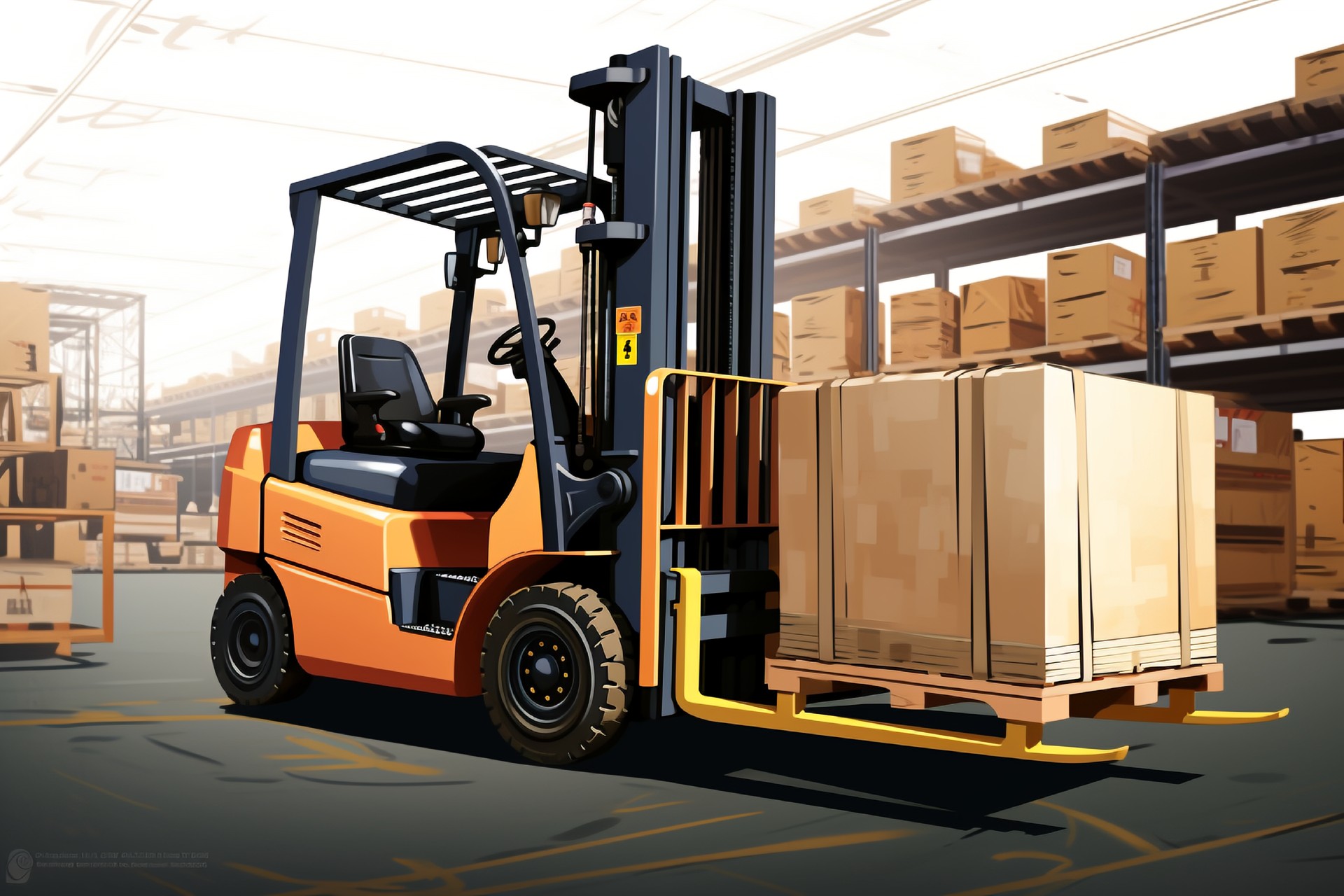 What is the Width Range of Forklifts Forks?