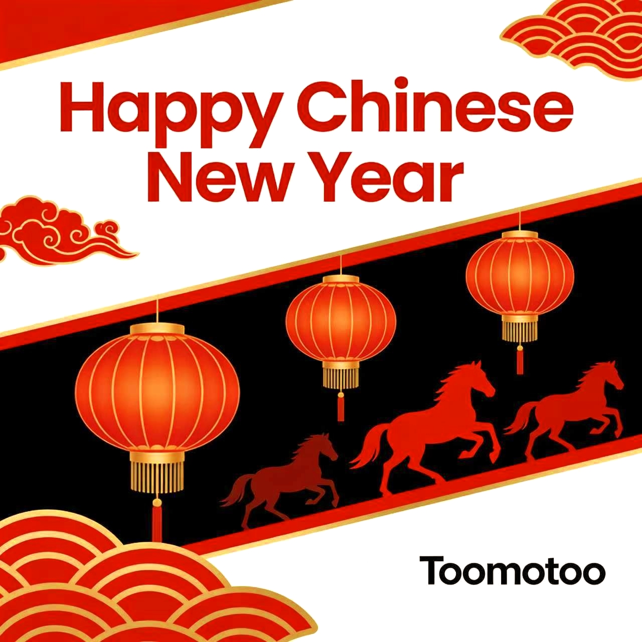 2026 Lunar New Year Greetings from TOOMOTOO | Your Reliable Forklift Parts Partner